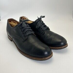 Red Wing 9043 Beckman Featherstone Black Oxford Dress Shoes Mens Sz 10 D Lace-up